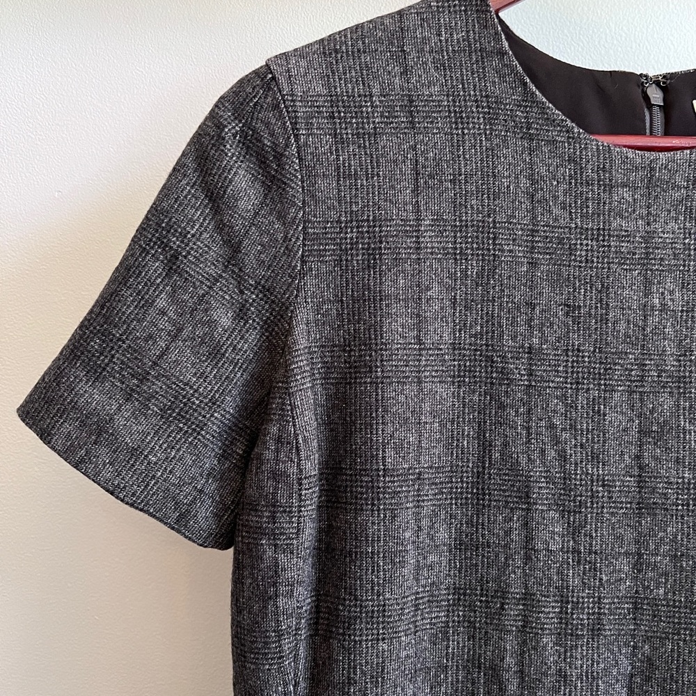 Aritzia Babaton Grey Wool and Cashmere Sheath Dress - Picture 4 of 7